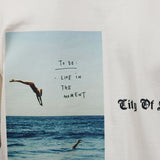 LIVE THE MOMENT Men oversized t-shirt