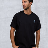 LA SINGLE PALM Men oversized t-shirt