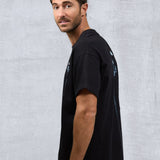 LA SINGLE PALM Men oversized t-shirt