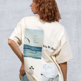 LIVE THE MOMENT Women oversized t-shirt