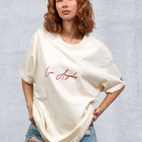 LA DRIVEWAY Women oversized t-shirt