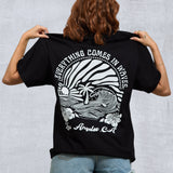 COMES IN WAVES  Women oversized t-shirt