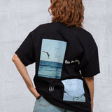 LIVE THE MOMENT Women oversized t-shirt