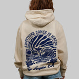 COMES IN WAVES Women Hooded sweatshirt