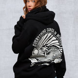 COMES IN WAVES Women Hoodie sweatshirt