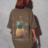 BE A PINEAPPLE  women oversized t-shirt