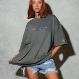 BODY MIND SOUL Women oversized t-shirt