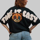 TAKE IT EASY Women oversized t-shirt