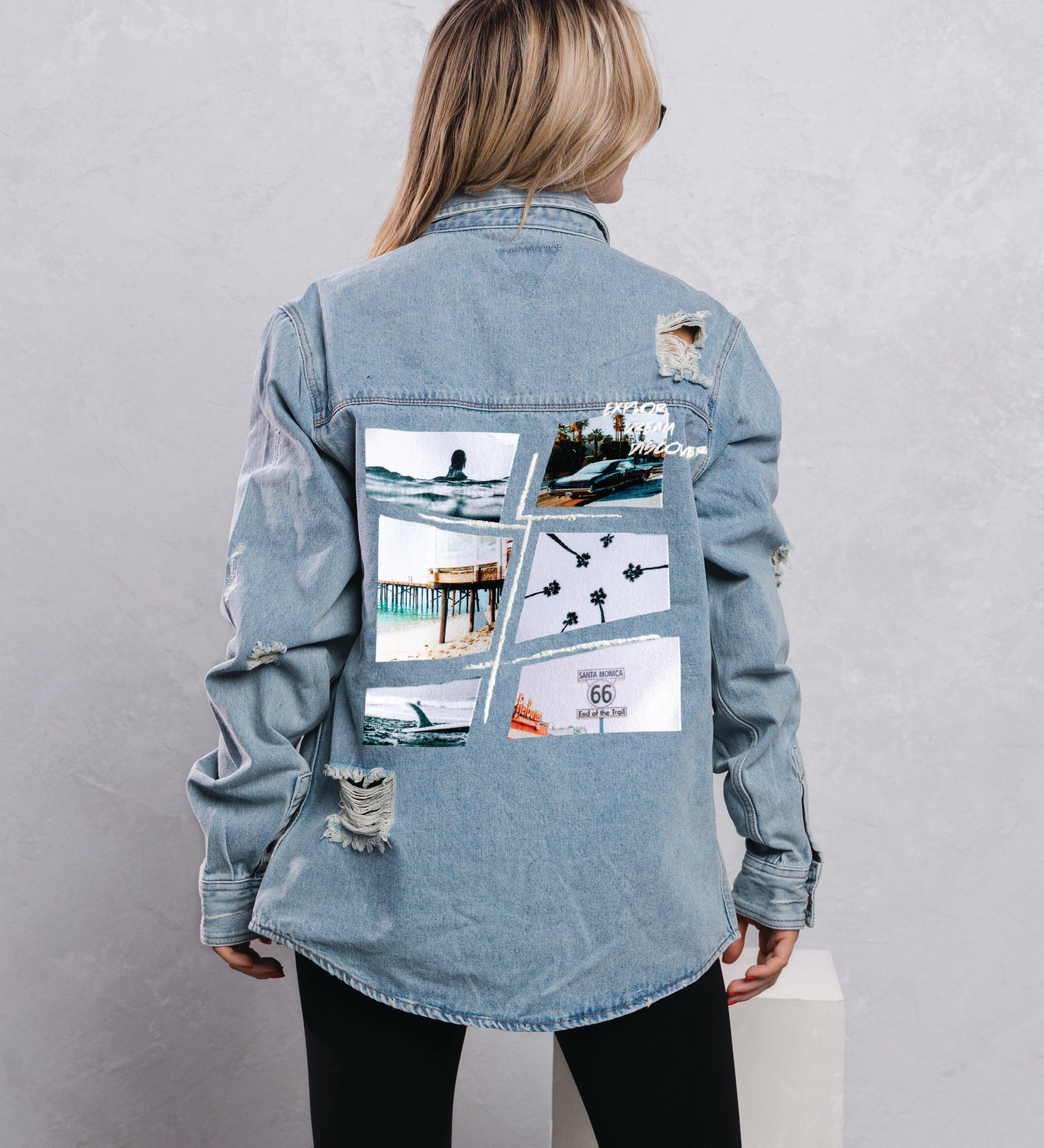 A DAY IN CALI Shirt Jacket