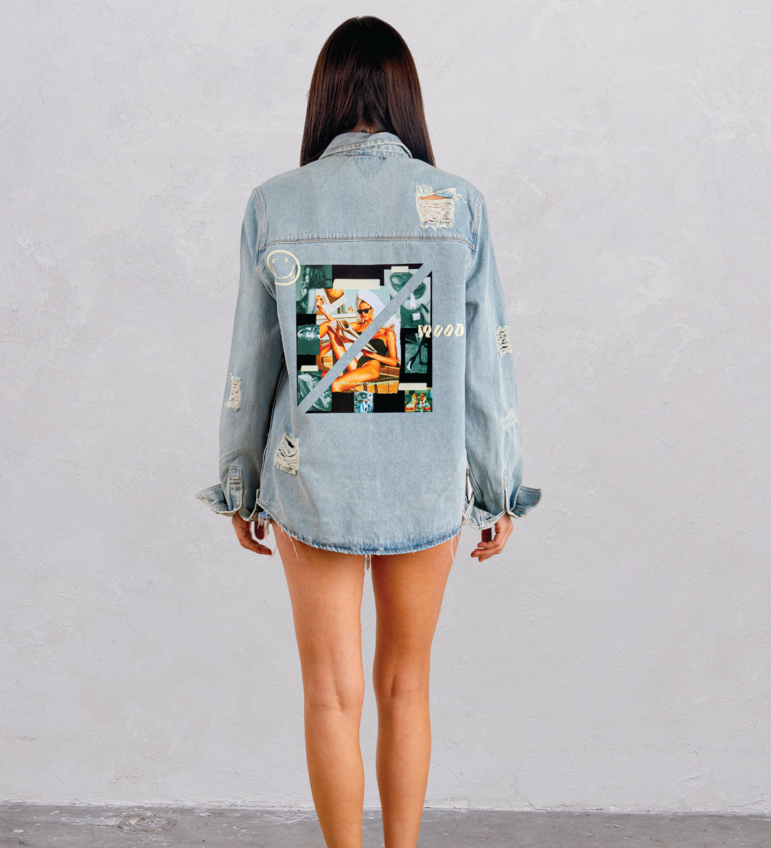 NOT IN THE MOOD Shirt Jacket