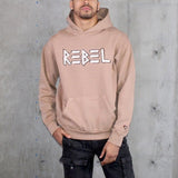 REBEL Men Heavyweight Hoodie