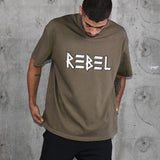 REBEL Men oversized t-shirt