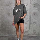 REBEL Women oversized t-shirt