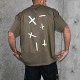 REBEL Men oversized t-shirt